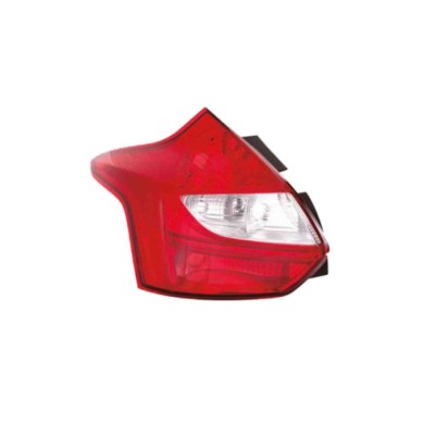 DX_SCRITTA_LOGO.jpg Fanale Posteriore Ford Focus Iii 2010/2014 Destro Senza Portalampada Gruppo Ottico Led P21W Py21W W16W P21/5