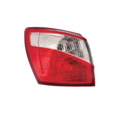 SX_SCRITTA_LOGO.jpg Fanale Posteriore Nissan Qashqai/Qashqai +2 I 2010/2014 Sinistro Senza Portalampada Gruppo Ottico Esterno Le