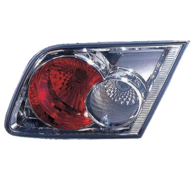 DX_SCRITTA_LOGO.jpg Fanale Posteriore Mazda 6 Hatchback 2002/2005 Destro Senza Portalampada Gruppo Ottico Interna Rosso Incolore