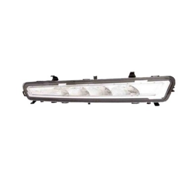 SX_SCRITTA_LOGO.jpg Fanale Anteriore Ford Mondeo Iv Turnier 2011/2012 Sinistro Luce Diurna Con Portalampada Bianco Led