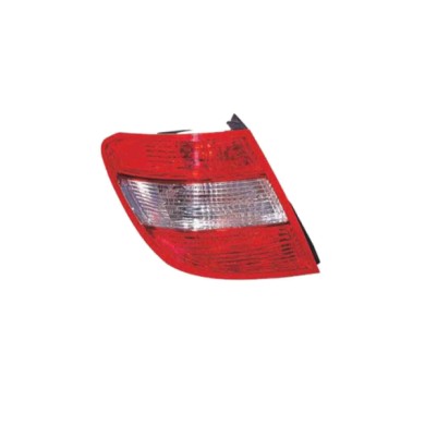 SX_SCRITTA_LOGO.jpg Fanale Posteriore Mercedes-Benz Classe C T-Model 2007/2011 Sinistro Senza Portalampada Gruppo Ottico Py21W W