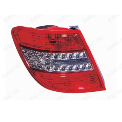 DX_SCRITTA_LOGO.jpg Fanale Posteriore Mercedes-Benz Classe C T-Model 2007/2011 Destro Senza Portalampada Gruppo Ottico Led W5W P