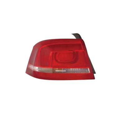 SX_SCRITTA_LOGO.jpg Fanale Posteriore Volkswagen Passat 2010/2014 Sinistro Senza Portalampada Gruppo Ottico Esterno P21W Py21W W