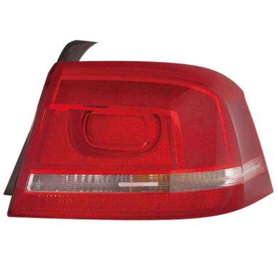 DX_SCRITTA_LOGO.jpg Fanale Posteriore Volkswagen Passat 2010/2014 Destro Senza Portalampada Gruppo Ottico Esterno Fumé P21W Py21