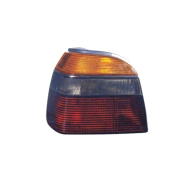 SX_SCRITTA_LOGO.jpg Fanale Posteriore Volkswagen Golf Iii 1992/1997 Sinistro Senza Portalampada Gruppo Ottico Arancio Grigio R5W