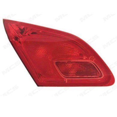 SX_SCRITTA_LOGO.jpg Fanale Posteriore Opel Astra J Tre Volumi 2009/2012 Sinistro Senza Portalampada Gruppo Ottico Interna H21W W