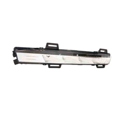 DX_SCRITTA_LOGO.jpg Fanale Anteriore Ford S-Max 2010/2014 Destro Luce Diurna Con Portalampada Bianco Led