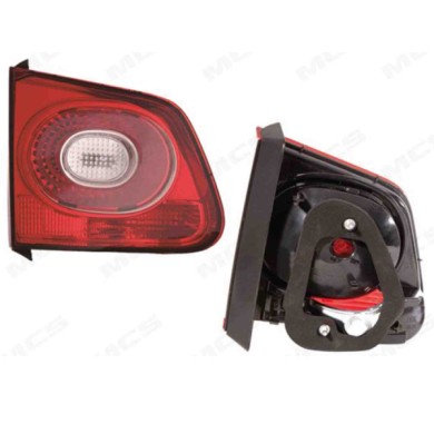 DX_SCRITTA_LOGO.jpg Fanale Posteriore Volkswagen Tiguan 2007/2011 Destro Senza Portalampada Gruppo Ottico Interna H21W W5W