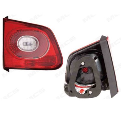 SX_SCRITTA_LOGO.jpg Fanale Posteriore Volkswagen Tiguan 2007/2011 Sinistro Senza Portalampada Gruppo Ottico Interna H21W W5W