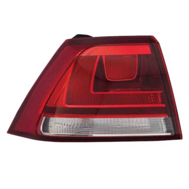 DX_SCRITTA_LOGO.jpg Fanale Posteriore Volkswagen Golf Vii 2012/2016 Destro Senza Portalampada Gruppo Ottico Esterno Fumé W21W Wy