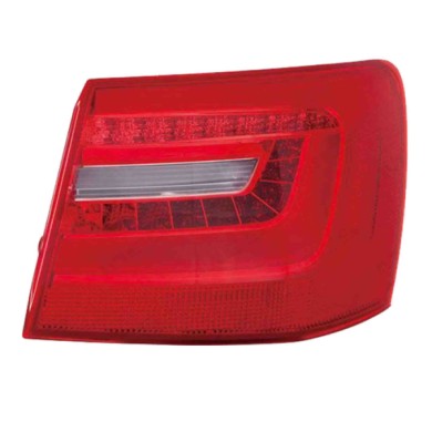 DX_SCRITTA_LOGO.jpg Fanale Posteriore Audi A6 Allroad 2012/2014 Destro Con Portalampada Esterno Led