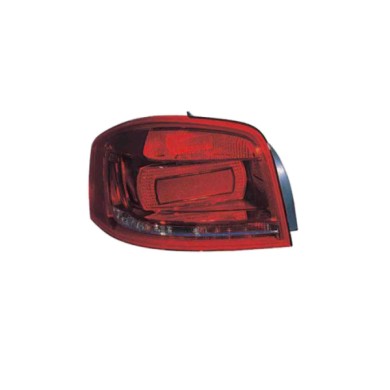 SX_SCRITTA_LOGO.jpg Fanale Posteriore Audi A3 Cabriolet 2009/2011 Sinistro Senza Portalampada Gruppo Ottico H21W Py21W R10W W16W