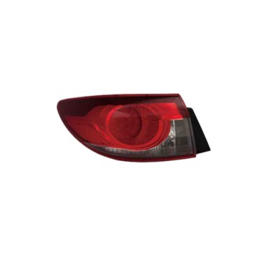 SX_SCRITTA_LOGO.jpg Fanale Posteriore Mazda 6 Tre Volumi 2012/2018 Sinistro Senza Portalampada Gruppo Ottico Esterno Fumé Led Wy