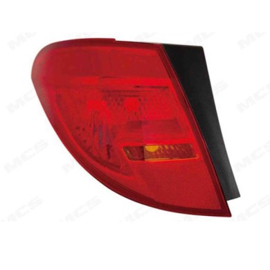 DX_SCRITTA_LOGO.jpg Fanale Posteriore Opel Meriva B Mpv/Space Wagon 2010/2013 Destro Senza Portalampada Gruppo Ottico Esterno R5