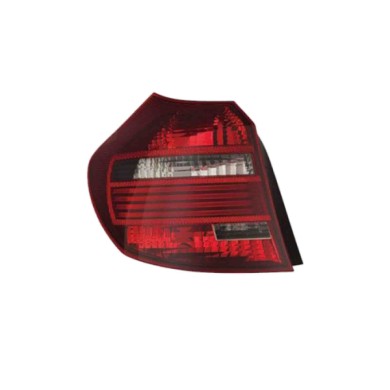 SX_SCRITTA_LOGO.jpg Fanale Posteriore Bmw 1 2006/2010 Sinistro Senza Portalampada Gruppo Ottico Nero Led Py21W P21Wx2 W16W T. V