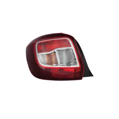 SX_SCRITTA_LOGO.jpg Fanale Posteriore Dacia Sandero Ii 2012/2016 Sinistro Senza Portalampada Gruppo Ottico Nero Py21W P21Wx2 P21