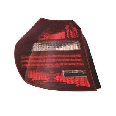 DX_SCRITTA_LOGO.jpg Fanale Posteriore Bmw 1 2006/2010 Destro Senza Portalampada Gruppo Ottico Nero Py21W P21Wx2 W16W T. V