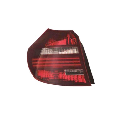 SX_SCRITTA_LOGO.jpg Fanale Posteriore Bmw 1 2006/2010 Sinistro Senza Portalampada Gruppo Ottico Nero Py21W P21Wx2 W16W T. V
