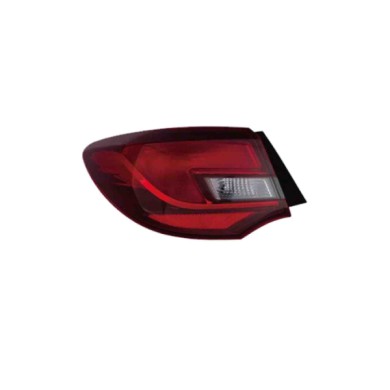 SX_SCRITTA_LOGO.jpg Fanale Posteriore Opel Astra J Tre Volumi 2012/2015 Sinistro Senza Portalampada Gruppo Ottico Esterno Py21W 