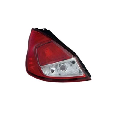 SX_SCRITTA_LOGO.jpg Fanale Posteriore Ford Fiesta Vi Dal 2013 Sinistro Senza Portalampada Gruppo Ottico Py21W W16W P21/5W T. Vis
