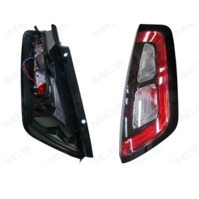 DX_SCRITTA_LOGO.jpg Fanale Posteriore Fiat Punto Evo Van Dal 2012 Destro Senza Portalampada Gruppo Ottico Led P21W Py21W Portala