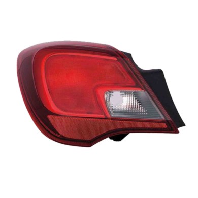 SX_SCRITTA_LOGO.jpg Fanale Posteriore Opel Corsa E 2014/2019 Sinistro Senza Portalampada Gruppo Ottico Esterno 3 Porte P21W Py21