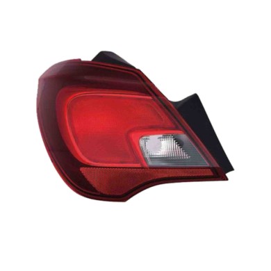DX_SCRITTA_LOGO.jpg Fanale Posteriore Opel Corsa E 2014/2019 Destro Senza Portalampada Gruppo Ottico Esterno 5 Porte P21W Py21W 
