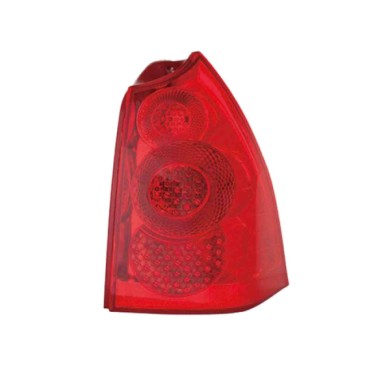 DX_SCRITTA_LOGO.jpg Fanale Posteriore Peugeot 307 Sw 2005/2008 Destro Senza Portalampada Gruppo Ottico P21Wx3 R5Wx2