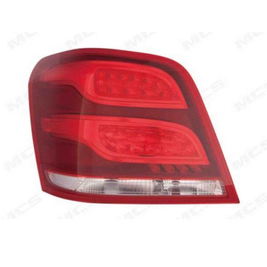SX_SCRITTA_LOGO.jpg Fanale Posteriore Mercedes-Benz Classe Glk 2013/2015 Sinistro Senza Portalampada Gruppo Ottico Led Py21W W16