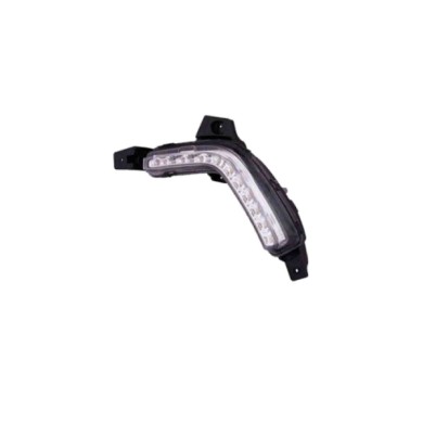 DX_SCRITTA_LOGO.jpg Fanale Anteriore Hyundai I10 Tre Volumi 2013/2021 Destro Luce Diurna Con Portalampada Led