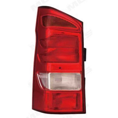 DX_SCRITTA_LOGO.jpg Fanale Posteriore Mercedes-Benz V-Class 2014/2020 Destro Senza Portalampada Gruppo Ottico 2 Porte