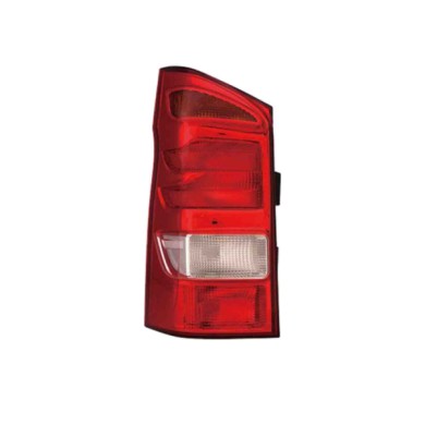 SX_SCRITTA_LOGO.jpg Fanale Posteriore Mercedes-Benz V-Class 2014/2020 Sinistro Senza Portalampada Gruppo Ottico 2 Porte