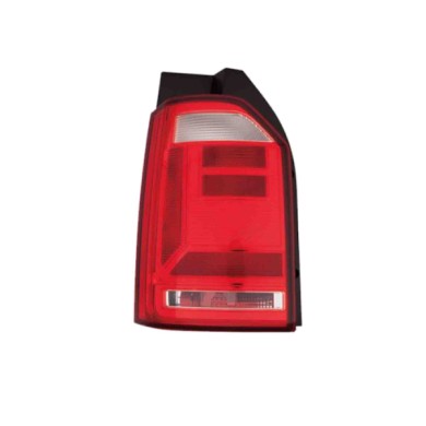 SX_SCRITTA_LOGO.jpg Fanale Posteriore Volkswagen Transporter V 2009/2015 Sinistro Senza Portalampada Gruppo Ottico 1 Porta H21W 