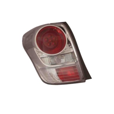SX_SCRITTA_LOGO.jpg Fanale Posteriore Toyota Verso 2013/2018 Sinistro Senza Portalampada Gruppo Ottico Led P21W Py21W R5W