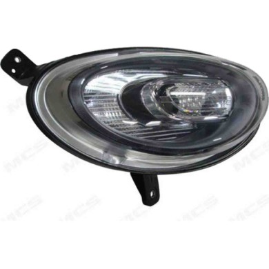 DX_SCRITTA_LOGO.jpg Fanale Anteriore Fiat 500X 2014/2020 Destro Senza Portalampada Gruppo Ottico P21W Py21W T. Mop