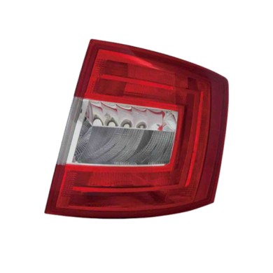 DX_SCRITTA_LOGO.jpg Fanale Posteriore Skoda Octavia Iii Combi 2012/2017 Destro Senza Portalampada Gruppo Ottico W5Wx2 Py21W P21W
