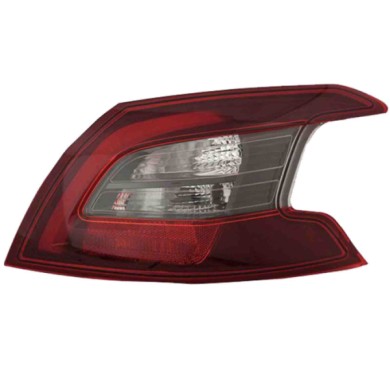 DX_SCRITTA_LOGO.jpg Fanale Posteriore Peugeot 308 Ii 2017/2021 Destro Senza Portalampada Gruppo Ottico Esterno Fumé Led Py21W W1