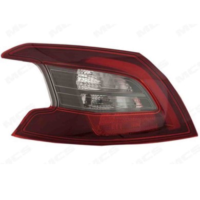 SX_SCRITTA_LOGO.jpg Fanale Posteriore Peugeot 308 Ii 2017/2021 Sinistro Senza Portalampada Gruppo Ottico Esterno Fumé Led Py21W 