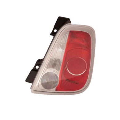 DX_SCRITTA_LOGO.jpg Fanale Posteriore Fiat 500 C Dal 2013 Destro Senza Portalampada Gruppo Ottico Py21W R10W P21Wx2 T. A