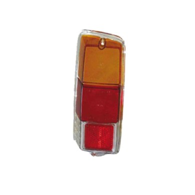 SX_SCRITTA_LOGO.jpg Fanale Posteriore Fiat 500 1965/1976 Sinistro Vetro Del Fanale