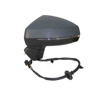 SX_SCRITTA_LOGO.jpg Retrovisore Completo Sinistro Audi A3 2012-2020 12 Pins 8V1857409G9B9 Elettrico Asferico Termico Da Vernicia