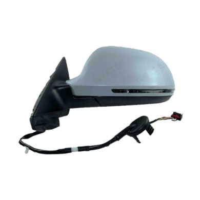 SX_SCRITTA_LOGO.jpg Retrovisore Completo Sinistro Audi A3 Sportback 2008-2010 10 Pins 5 Porte 8P1858531Ec01C Elettrico Asferico