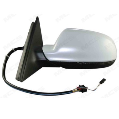 SX_SCRITTA_LOGO.jpg Retrovisore Completo Sinistro Audi A4 2009-2015 12 Pins 8K1857409Ah01C Elettrico Asferico Termico Da Vernici