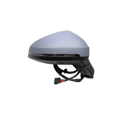 DX_SCRITTA_LOGO.jpg Retrovisore Completo Destro Audi A4 2015-2019 15 Pins 8W1857410D9B9 Elettrico Asferico Termico Da Verniciare