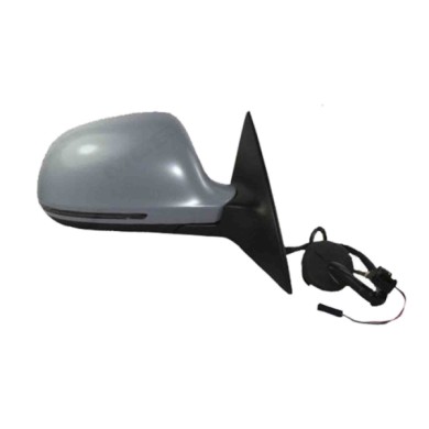 DX_SCRITTA_LOGO.jpg Retrovisore Completo Destro Audi A6 2008-2011 15 Pins 4F1857410As01C Elettrico Asferico Termico Da Verniciar