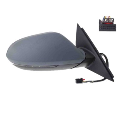 DX_SCRITTA_LOGO.jpg Retrovisore Completo Destro Audi A6 2010-2018 12 Pins 4G1857410Q01C Elettrico Asferico Termico Da Verniciare