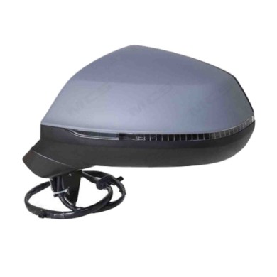 SX_SCRITTA_LOGO.jpg Retrovisore Completo Sinistro Audi Q5 2016-2020 12 Pins 80B857409D9B9 Elettrico Asferico Termico Da Vernicia