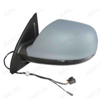 SX_SCRITTA_LOGO.jpg Retrovisore Completo Sinistro Audi Q7 2009-2015 8 Pins 4L1857409Aq01C Elettrico Asferico Termico Da Vernicia