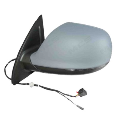 SX_SCRITTA_LOGO.jpg Retrovisore Completo Sinistro Audi Q7 2009-2015 8 Pins 4L1857409Aq01C Elettrico Asferico Termico Da Vernicia