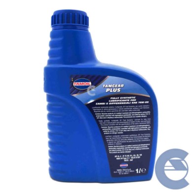 TAMOIL Tamgear Plus 75w80 Olio Cambio e Differenziale 3 litri Totalmente sintetico